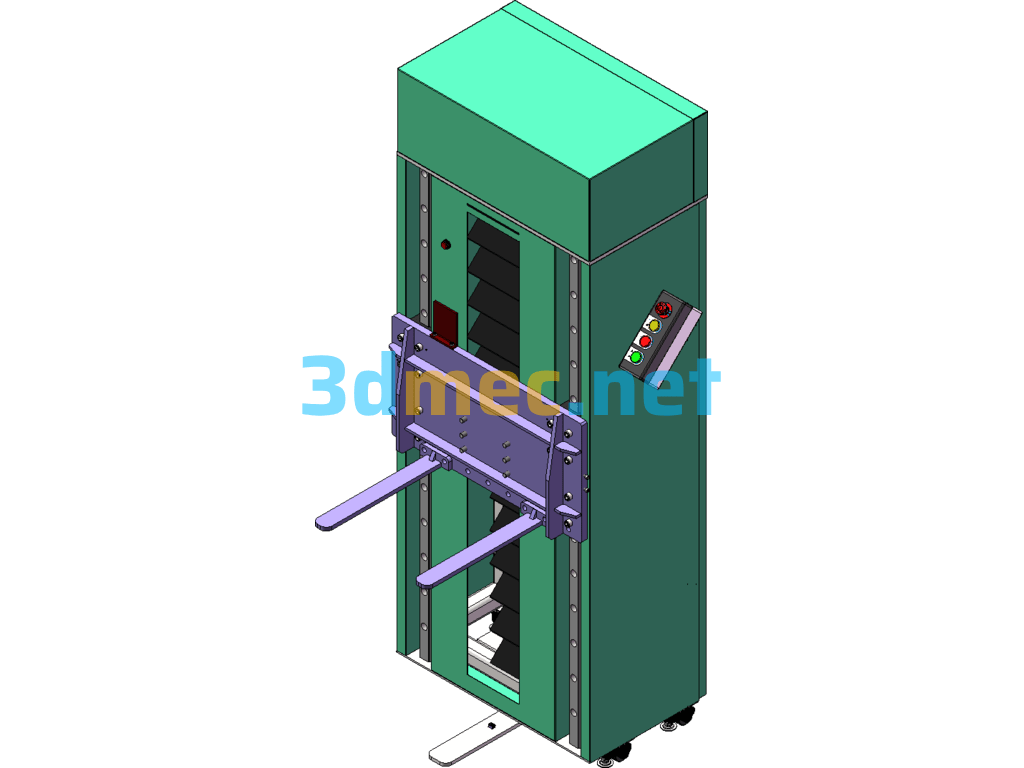 Screwdriver Elevator SolidWorks 3D Model Free Download