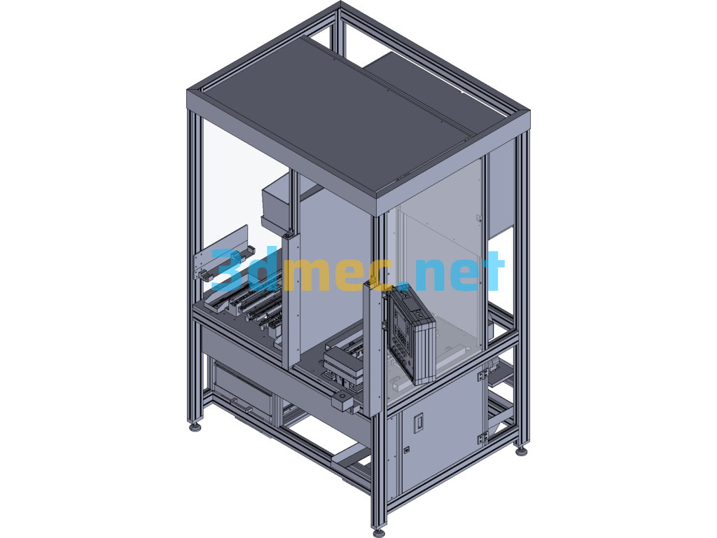 Volkswagen Slide Pre-Assembly Equipment Exported 3D Model Free Download