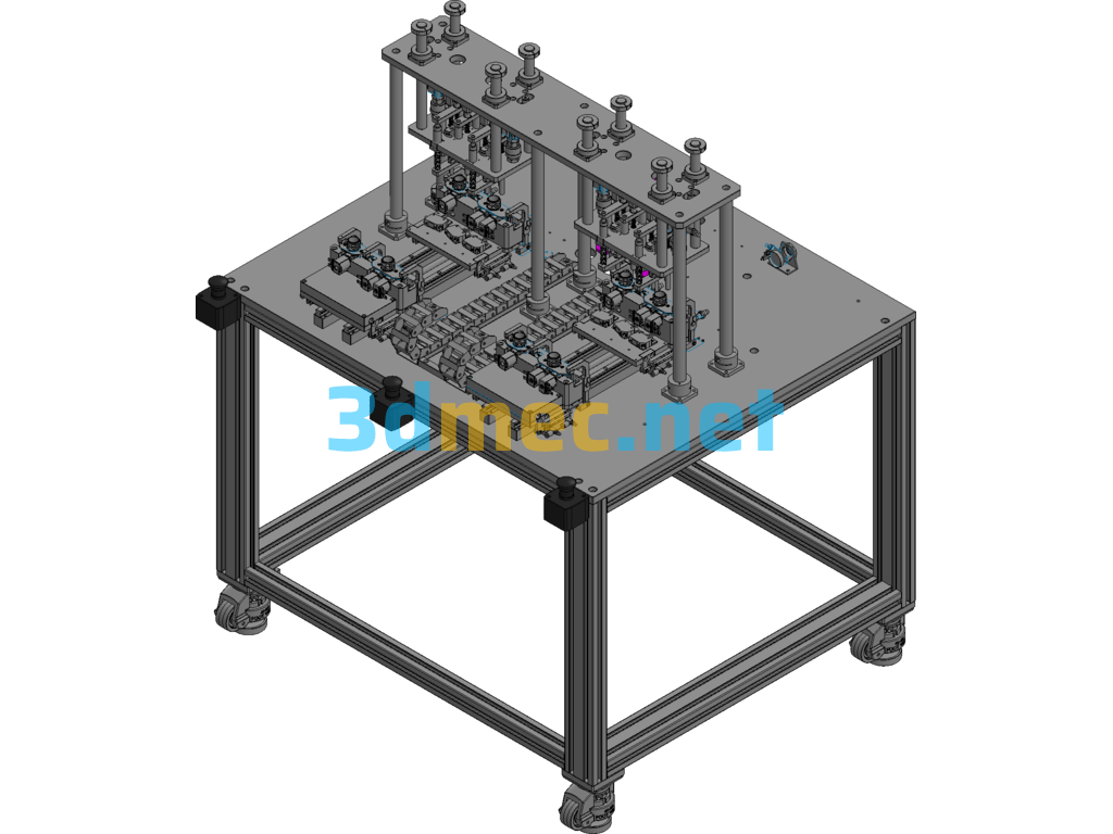 Hole Depth Dimension Inspection Equipment Exported 3D Model Free Download