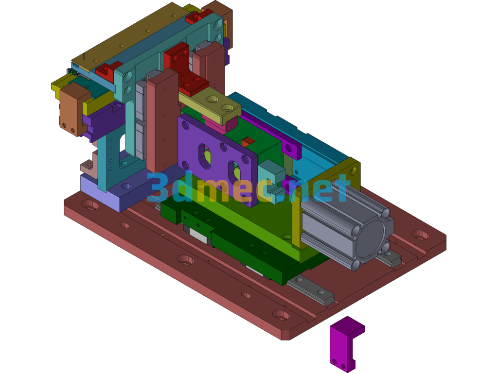 Conductive Pressure-Resistant Mechanism Module Exported 3D Model Free Download