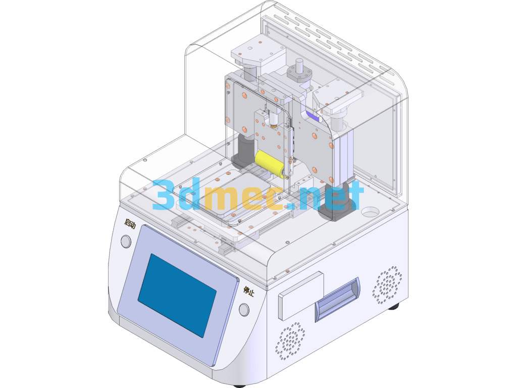 Rolling Equipment For Cell Phone Lamination (Equipment Already In Production) SolidWorks 3D Model Free Download