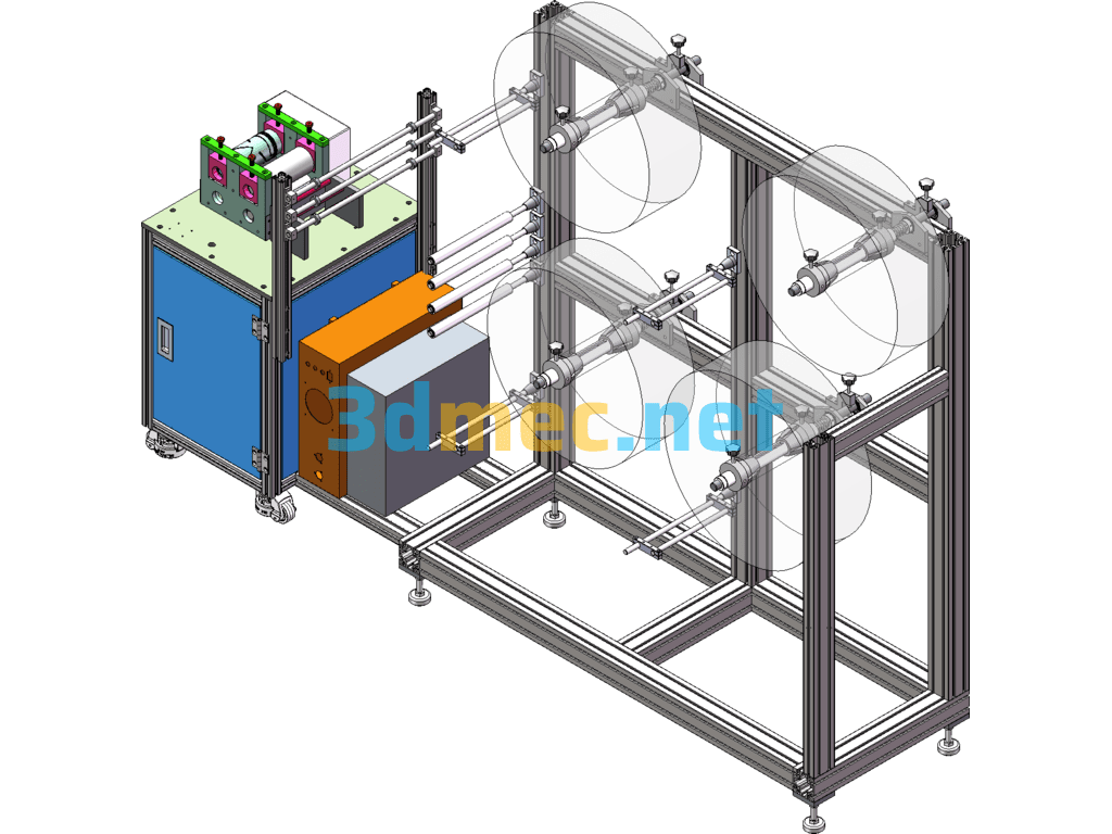 New N95 Semi-Automatic Punching Machine 3D Original File + Engineering Drawing + BOM SolidWorks 3D Model Free Download