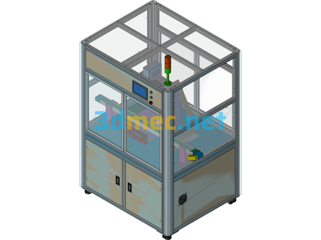 Dispensing CCD Inspection Equipment Creo(ProE) 3D Model Free Download