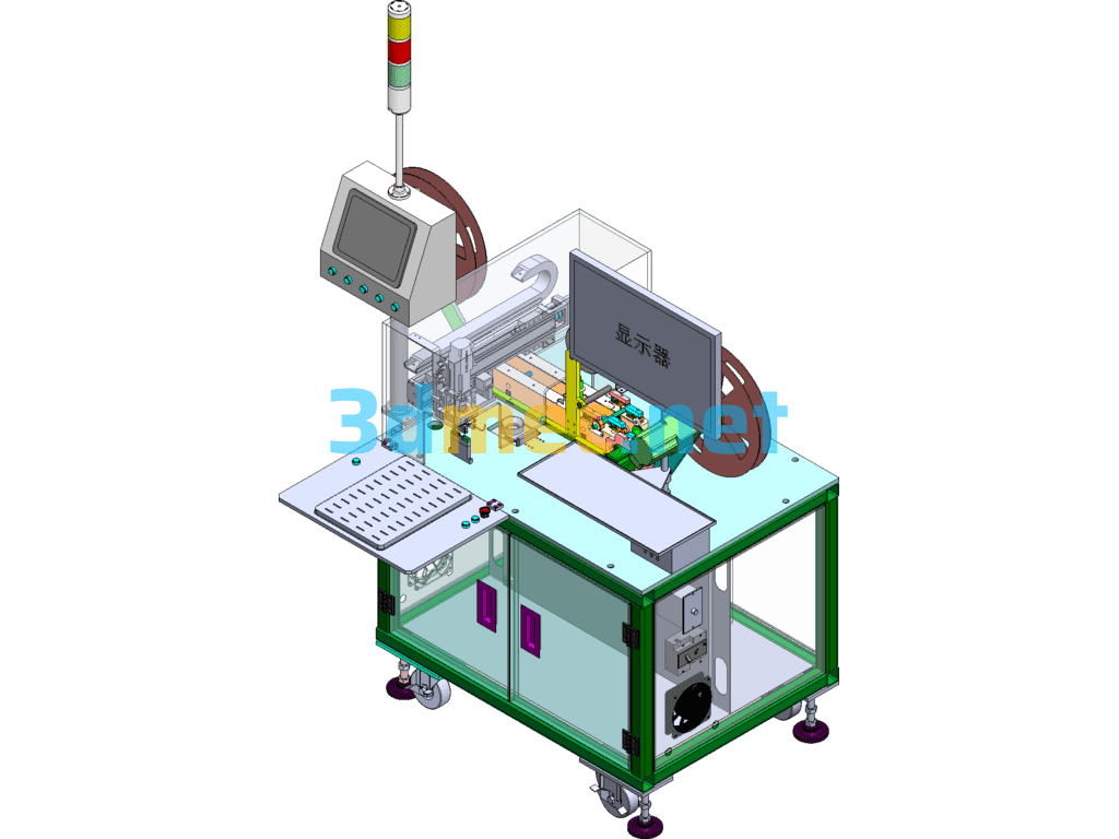 Terminal Visual Inspection And Packaging Machine With BOM + Engineering Drawing SolidWorks 3D Model Free Download