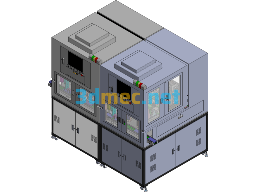 Labeling And Sealing Equipment SolidWorks 3D Model Free Download