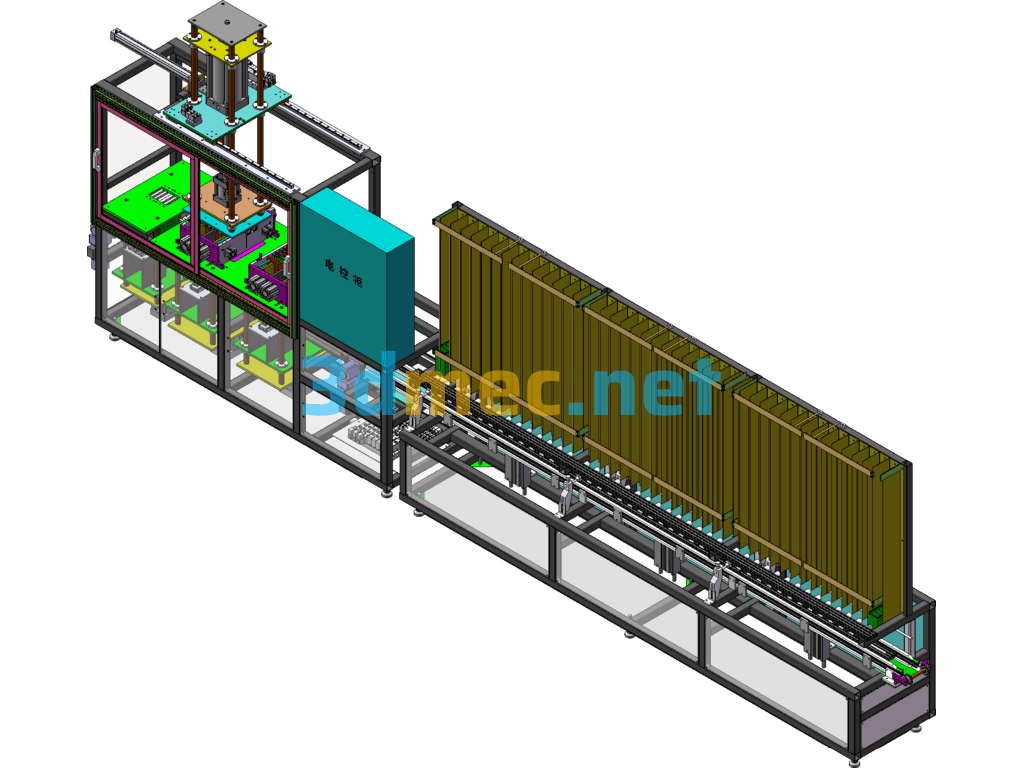 Lead-Acid Battery Undercutter (Mass-Produced) SolidWorks 3D Model Free Download