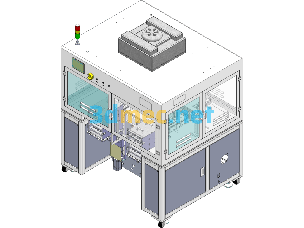 Lens Duplex Automatic Dispenser SolidWorks 3D Model Free Download