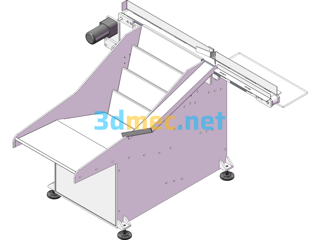 Cylindrical Hardware Loading Machine SolidWorks 3D Model Free Download