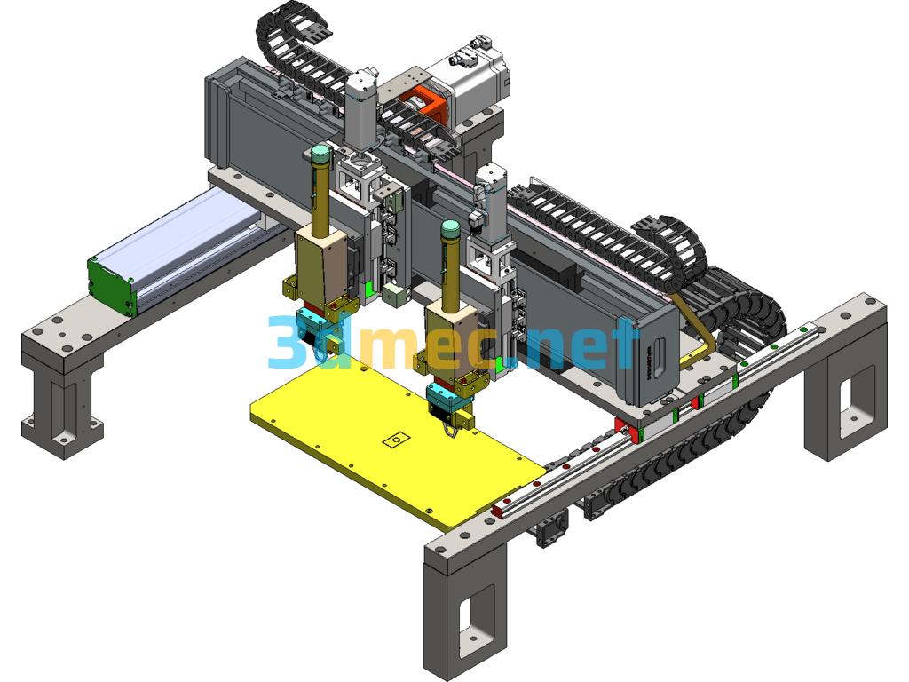 Welding Robot SolidWorks 3D Model Free Download