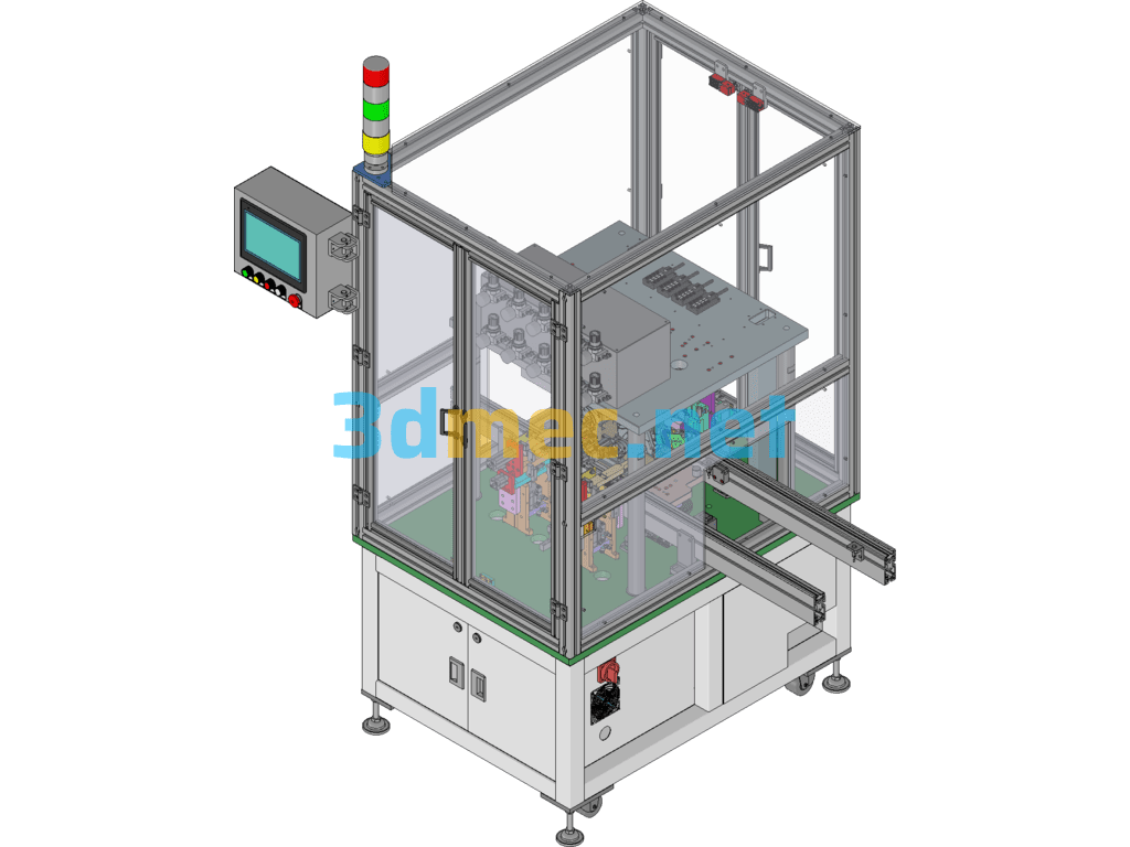 Door Lock Electrical Test SolidWorks 3D Model Free Download
