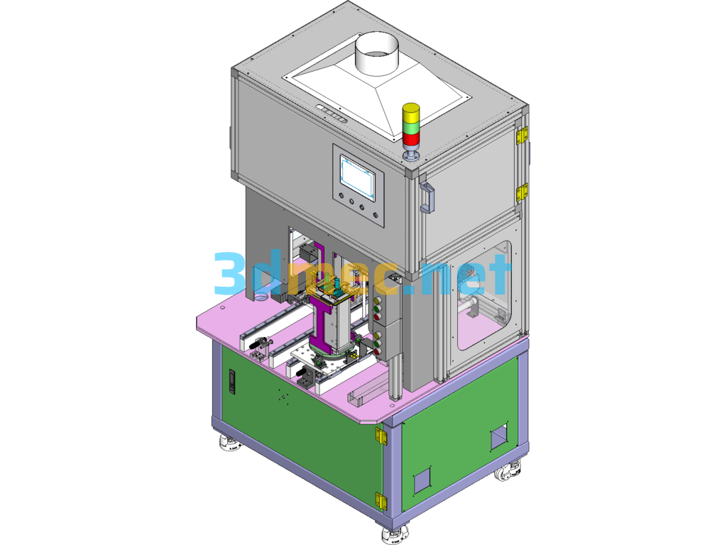 Pole Welding SolidWorks 3D Model Free Download