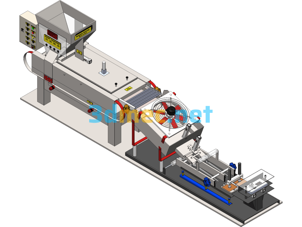 Peanut Packing Machine (Full Model) - 3D Model SolidWorks Free Download