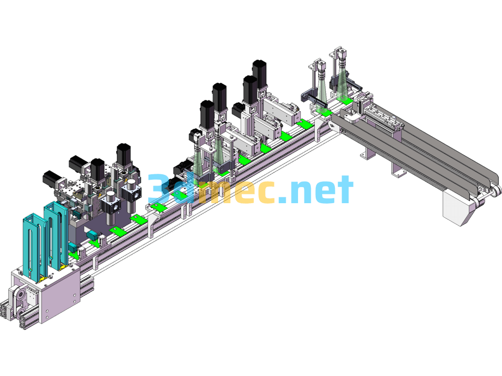 Milling And Thread Picking Machine (SW Design 3D Model) - 3D Model SolidWorks Free Download