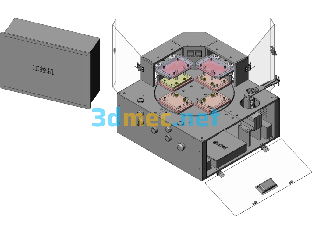 Automatic PCB Function Tester - 3D Model SolidWorks Free Download