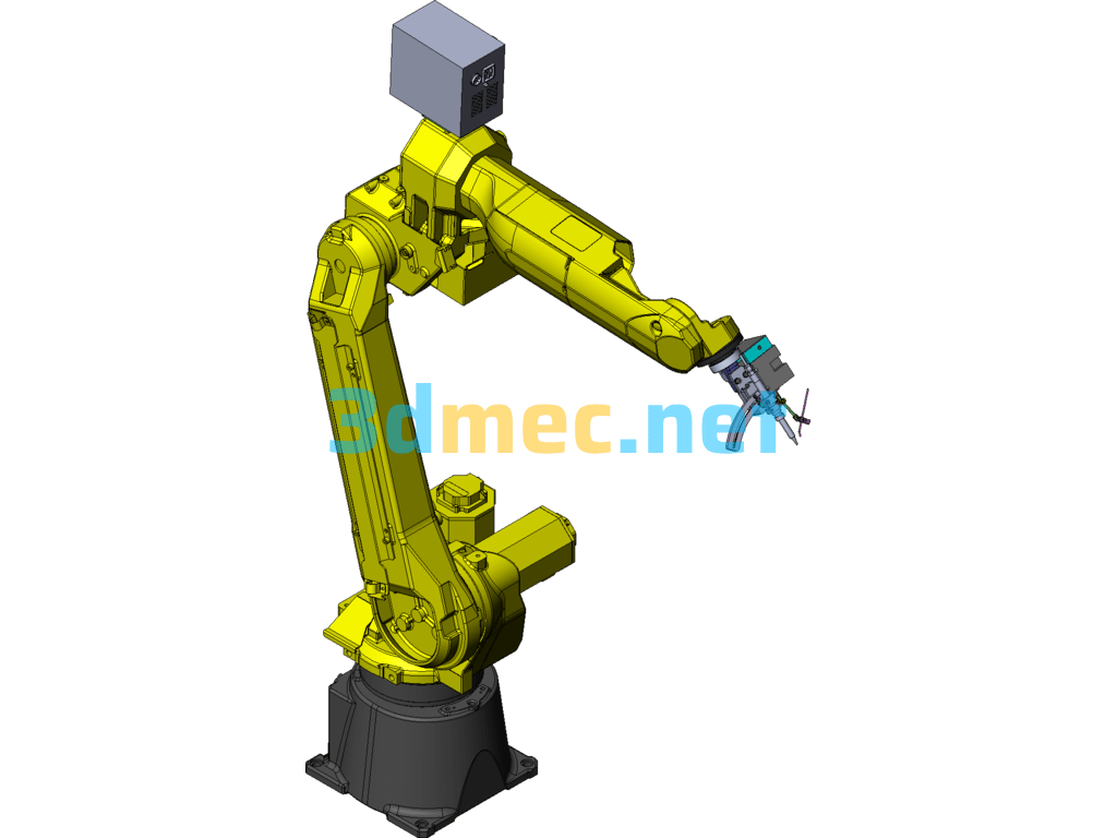 Robot Automatic Soldering Equipment (Welding Machine + Wire Feeder + Ferrochrome) - 3D Model SolidWorks Free Download