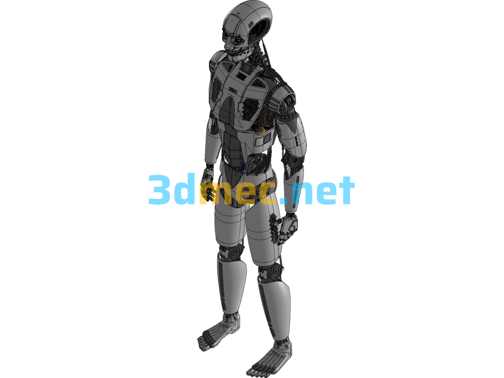 Intelligent Robot (2.0) - 3D Model Exported Free Download