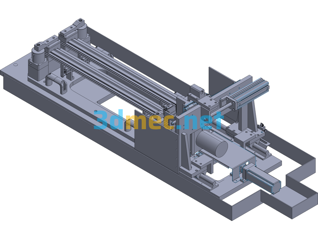 Engraving Machine Technical Transformation And Installation Of Machine Head - 3D Model Exported Free Download