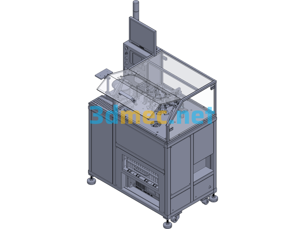 LED Spectrometer - 3D Model Exported Free Download