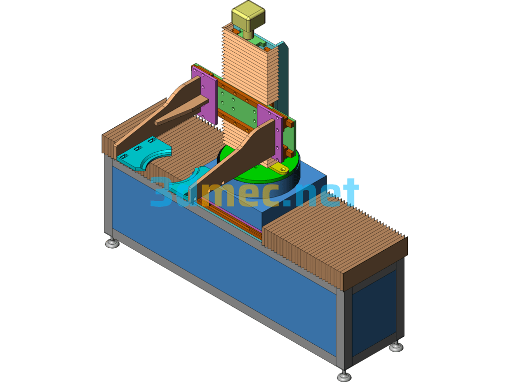 Cantilever Robot - 3D Model SolidWorks Free Download