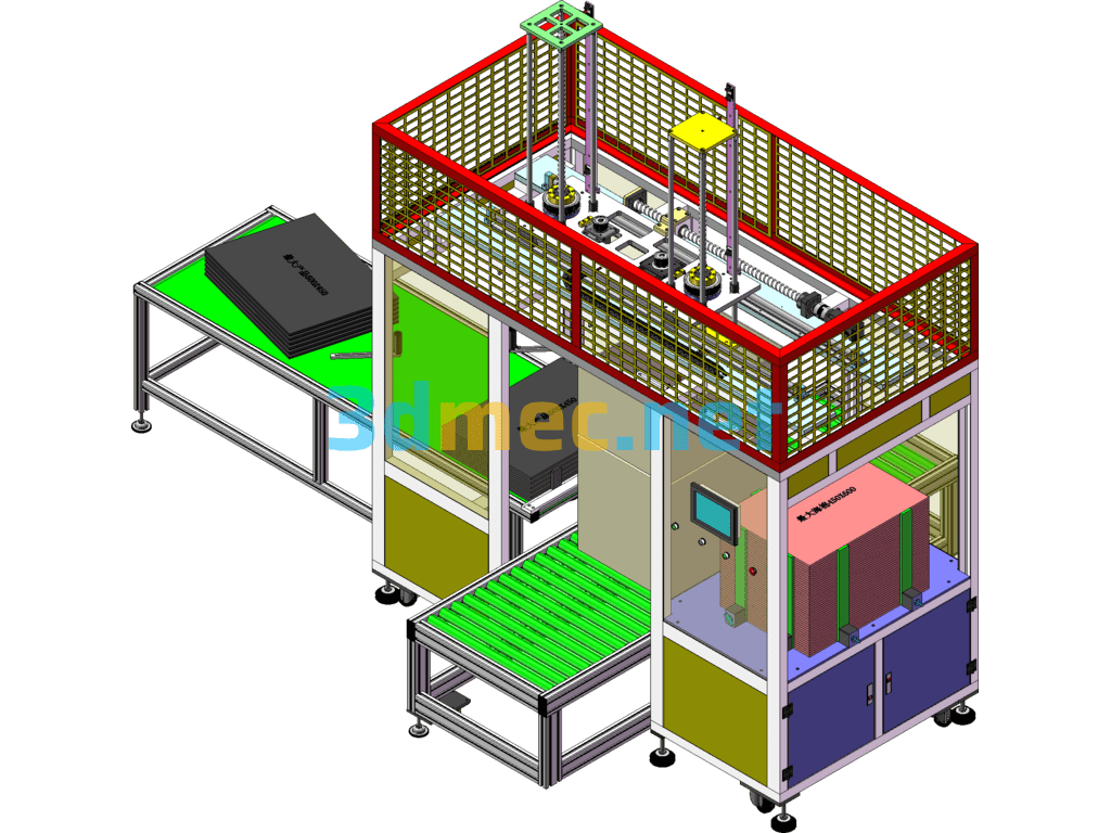 Non-Standard Loading And Unloading Robot Equipment - 3D Model SolidWorks Free Download