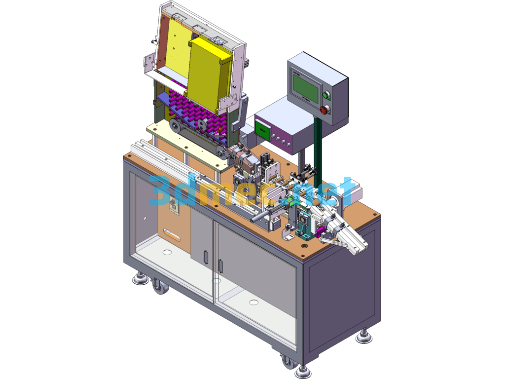 18650 Lithium Battery (Chargeable) Inkjet Printer - 3D Model SolidWorks Free Download