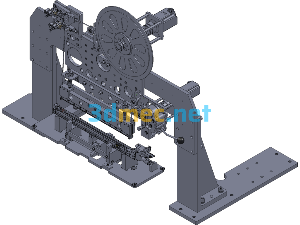 Automatic Winding Mechanism - 3D Model SolidWorks Free Download