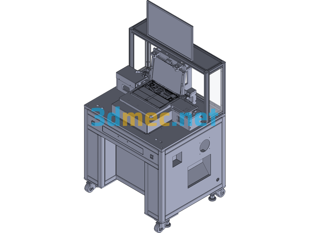 Automatic Notebook Alignment Assembly Machine - 3D Model Exported Free Download