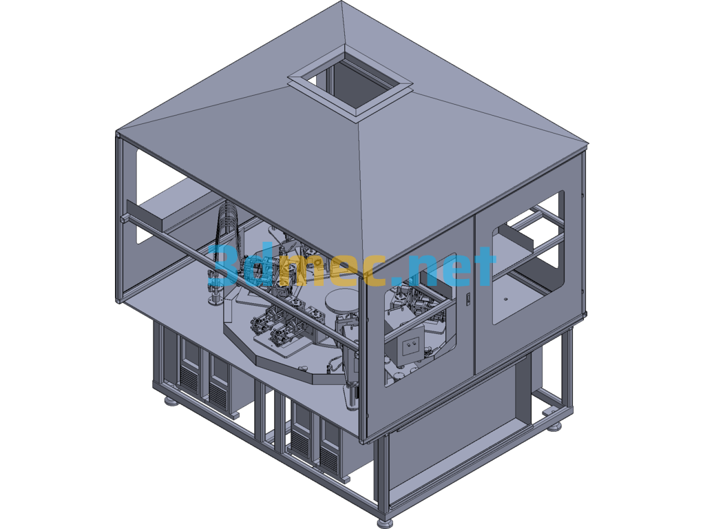 High Frequency Welding Machine - 3D Model Exported Free Download