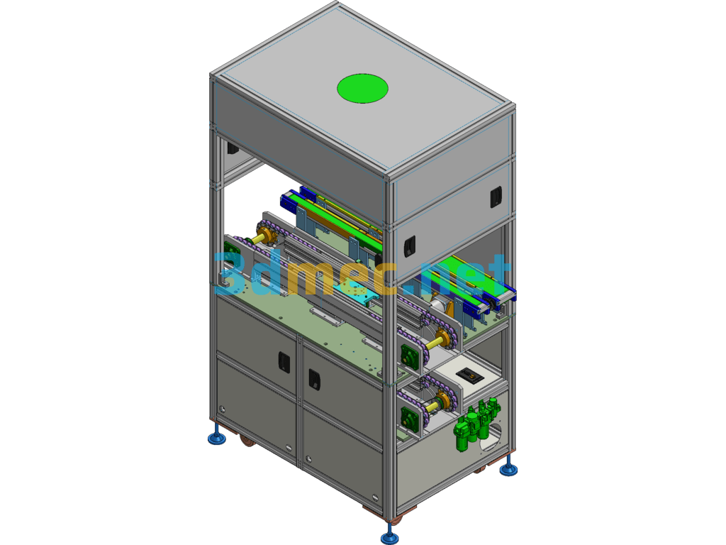 Speed Chain Return Module - 3D Model Exported Free Download