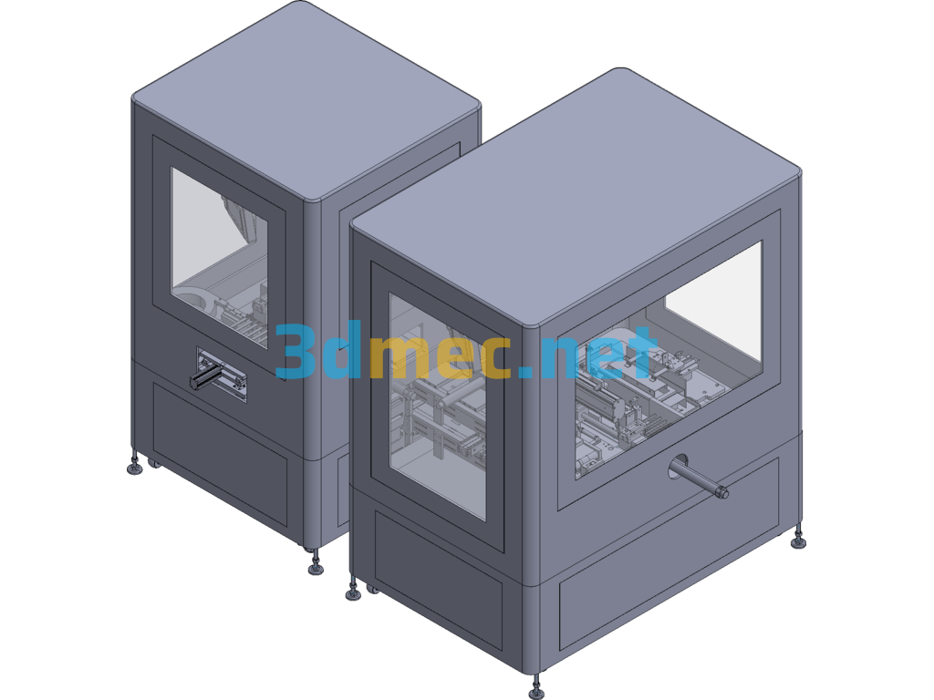 Coil Loading And Unloading And Automatic Tinning Machine - 3D Model Exported Free Download