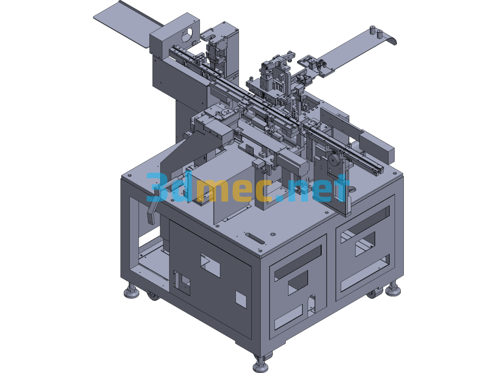 Cam Pin Insertion Machine - 3D Model Exported Free Download