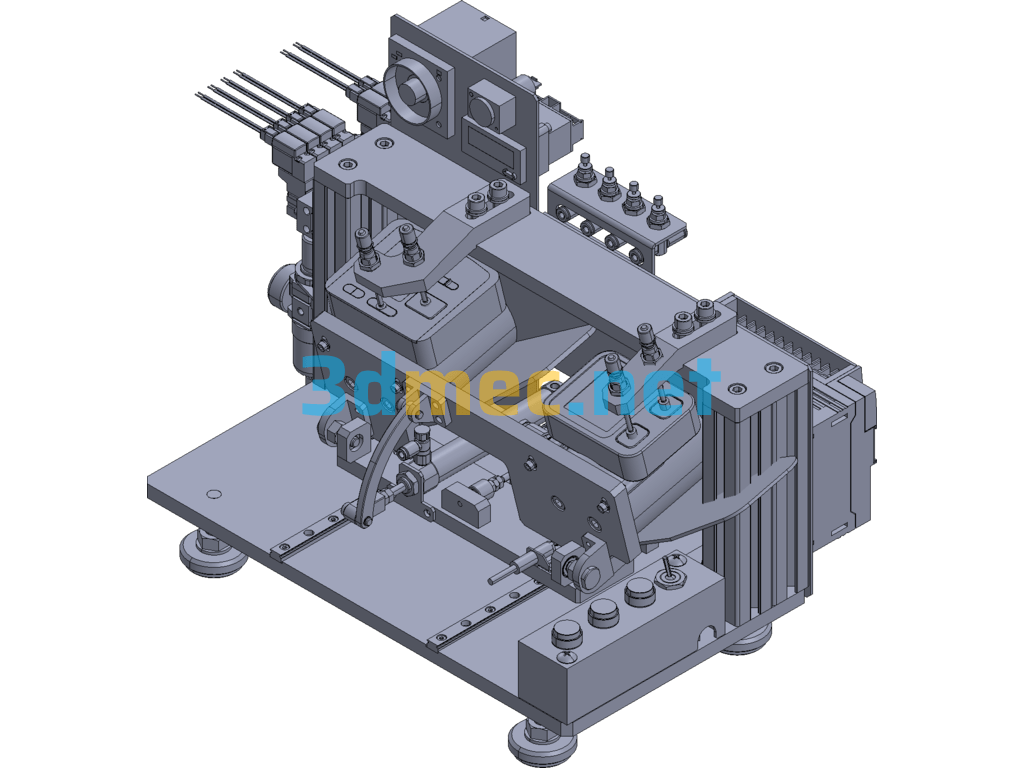 Omron Medical Equipment - 3D Model Exported Free Download