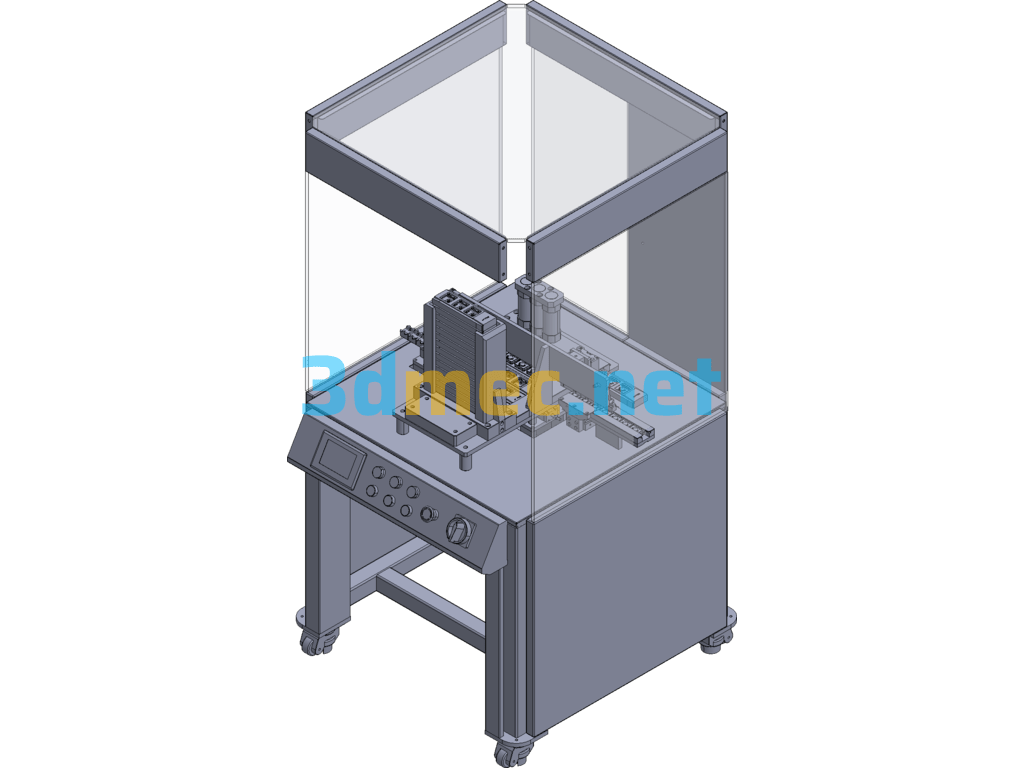 Bull Socket Automatic Assembly Machine - 3D Model Exported Free Download