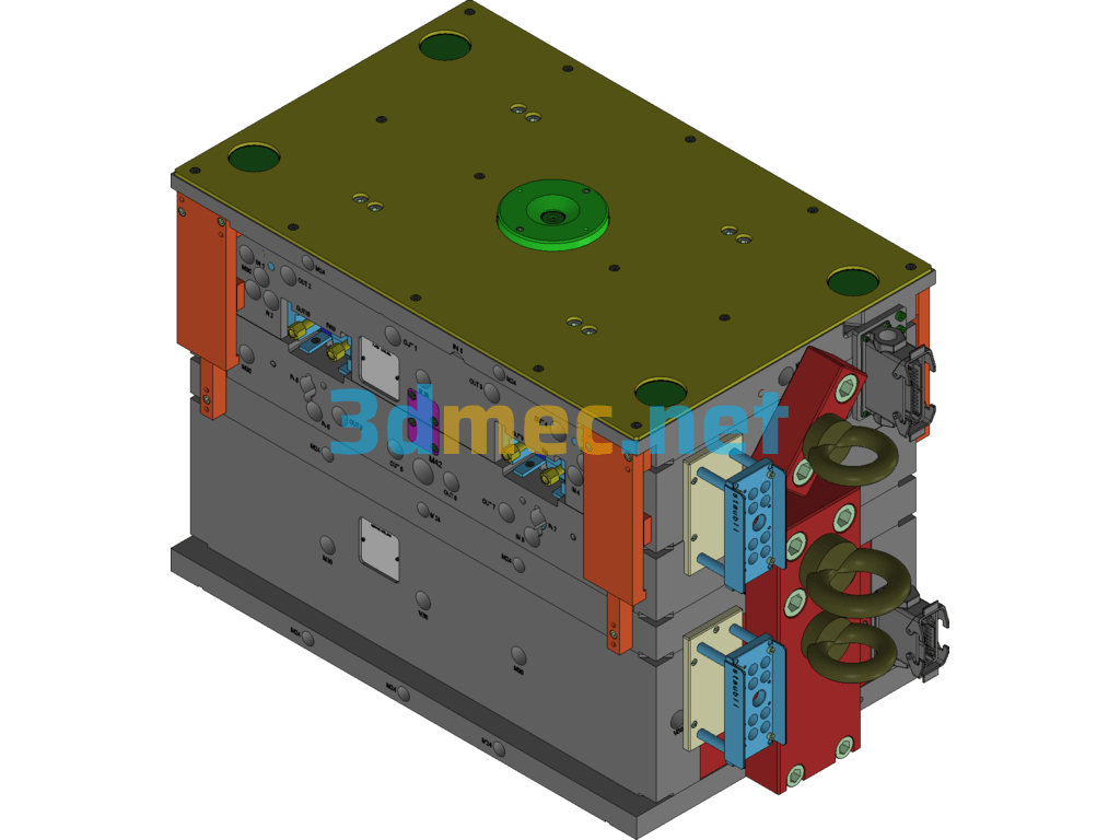 Complex Export Mold - 3D Model UG(NX) Free Download