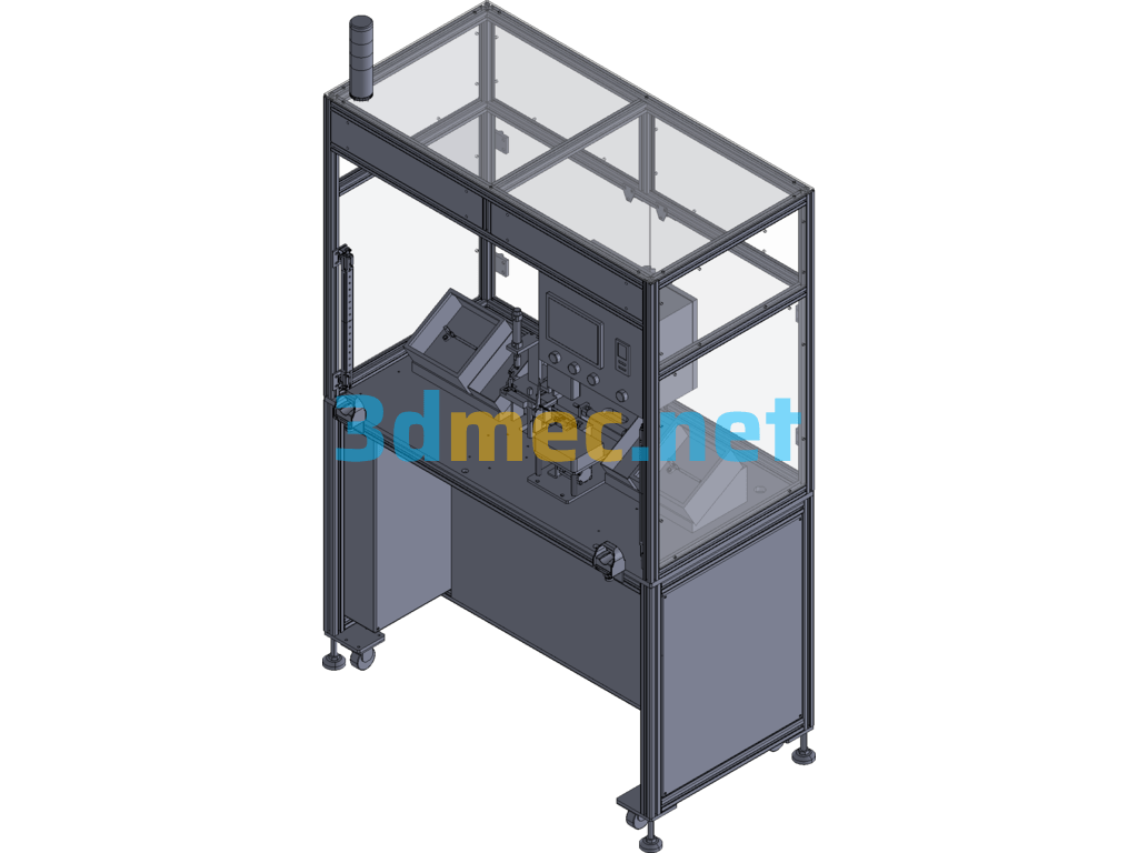 Plug Assembly Machine - 3D Model Exported Free Download