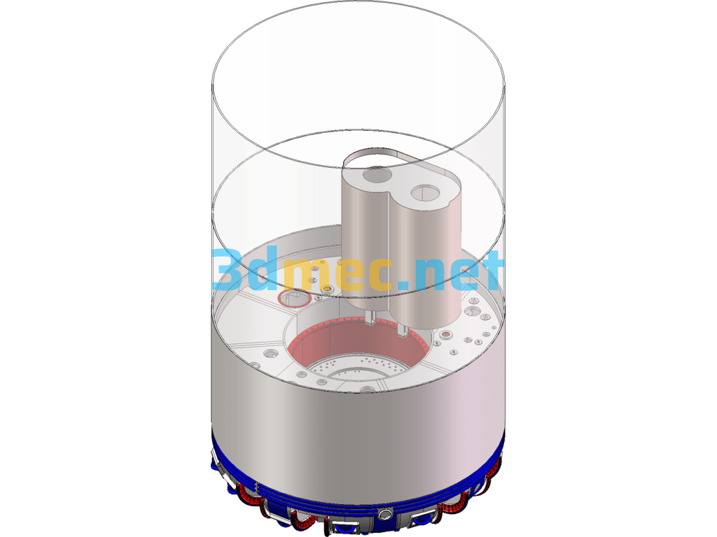 Ultra-Detailed Shield Machine Design Model (Including Internal Structure Such As Cutterhead) - 3D Model SolidWorks Free Download