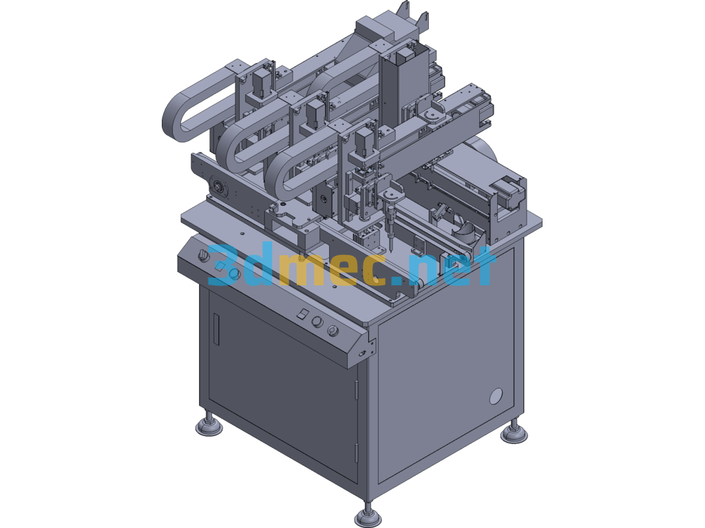 Soldering Machine - 3D Model Exported Free Download