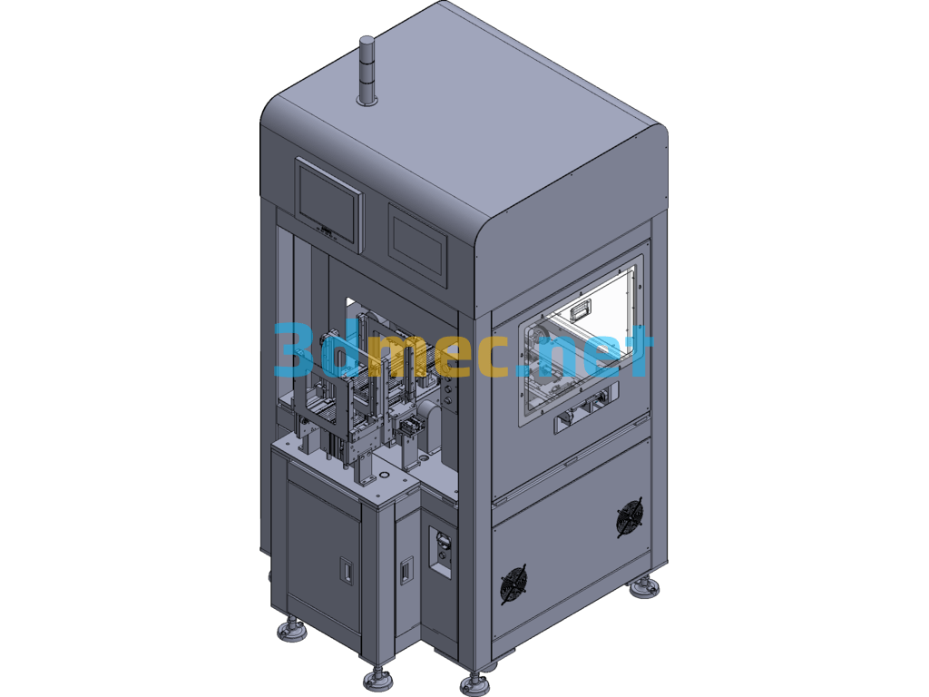 Apple Antenna Assembly Machine - 3D Model Exported Free Download