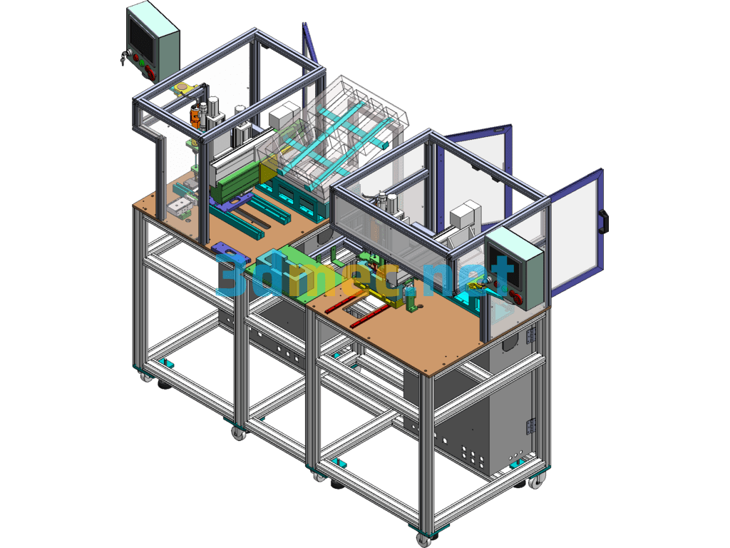 Nissan Car Antenna Screw Machine, Online Screw Machine/Non-Standard Automatic Locking Screw - 3D Model SolidWorks Free Download