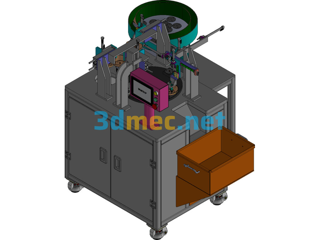 Lighting Self-Assembly Equipment - 3D Model Exported Free Download