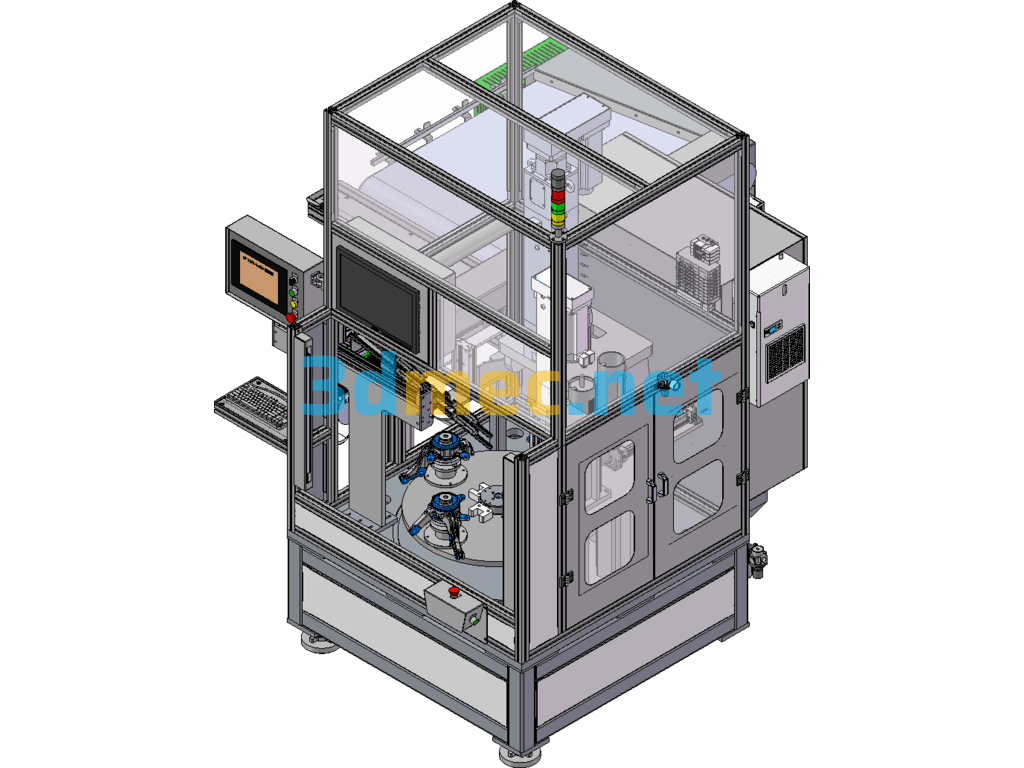 Front Wheel Hub Bearing Press Machine (SW Design) - 3D Model SolidWorks Free Download