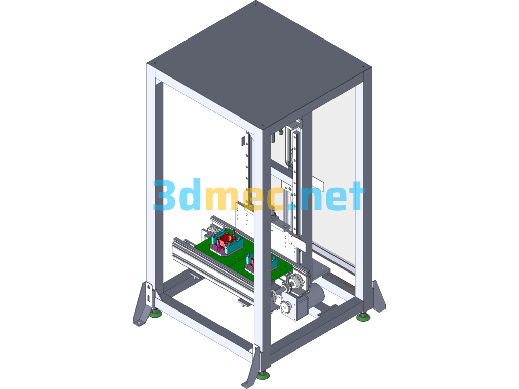 A SW2012 Hoist - 3D Model SolidWorks Free Download