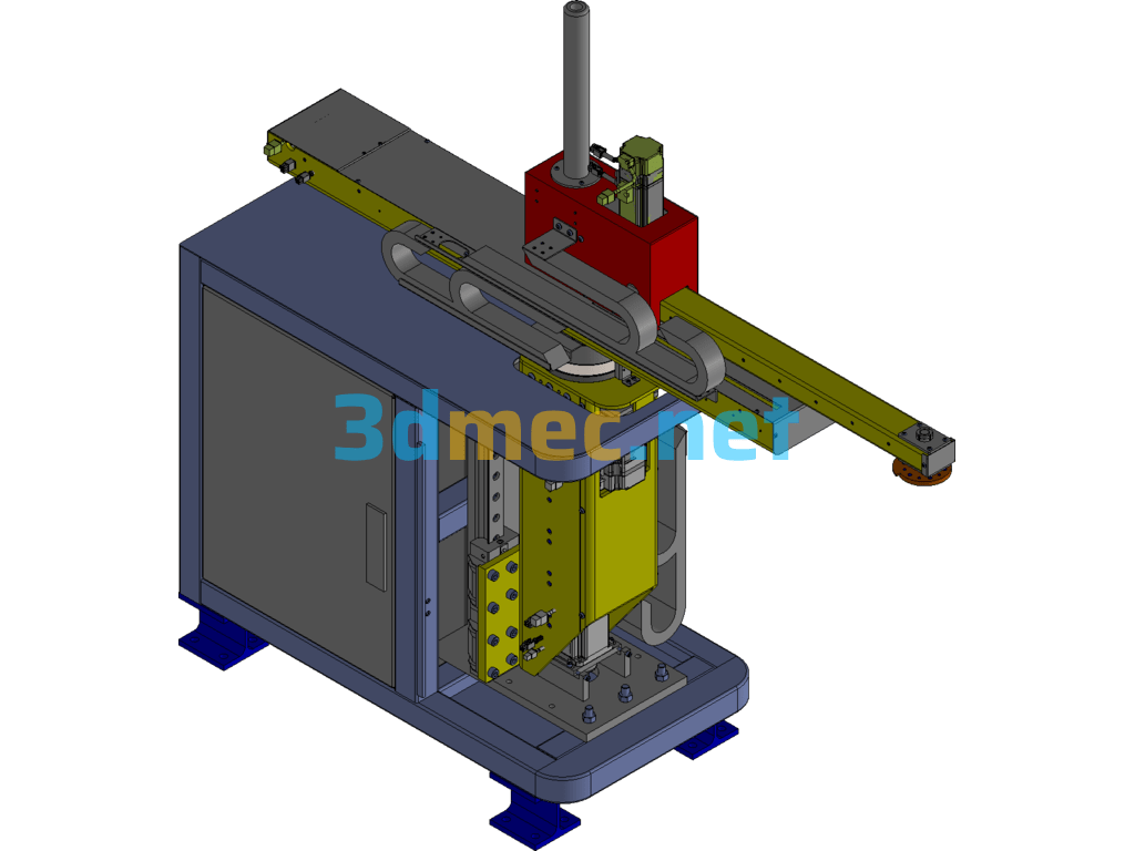 Loading Robot - 3D Model SolidWorks Free Download