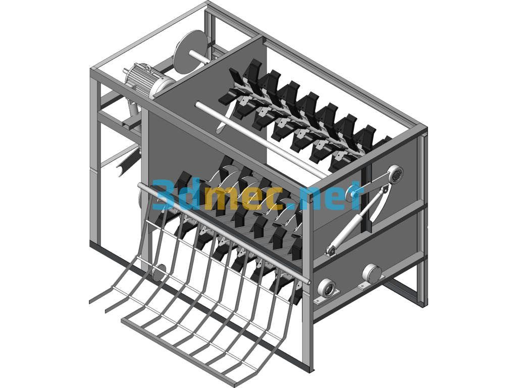 Automatic Shaver - 3D Model SolidWorks Free Download