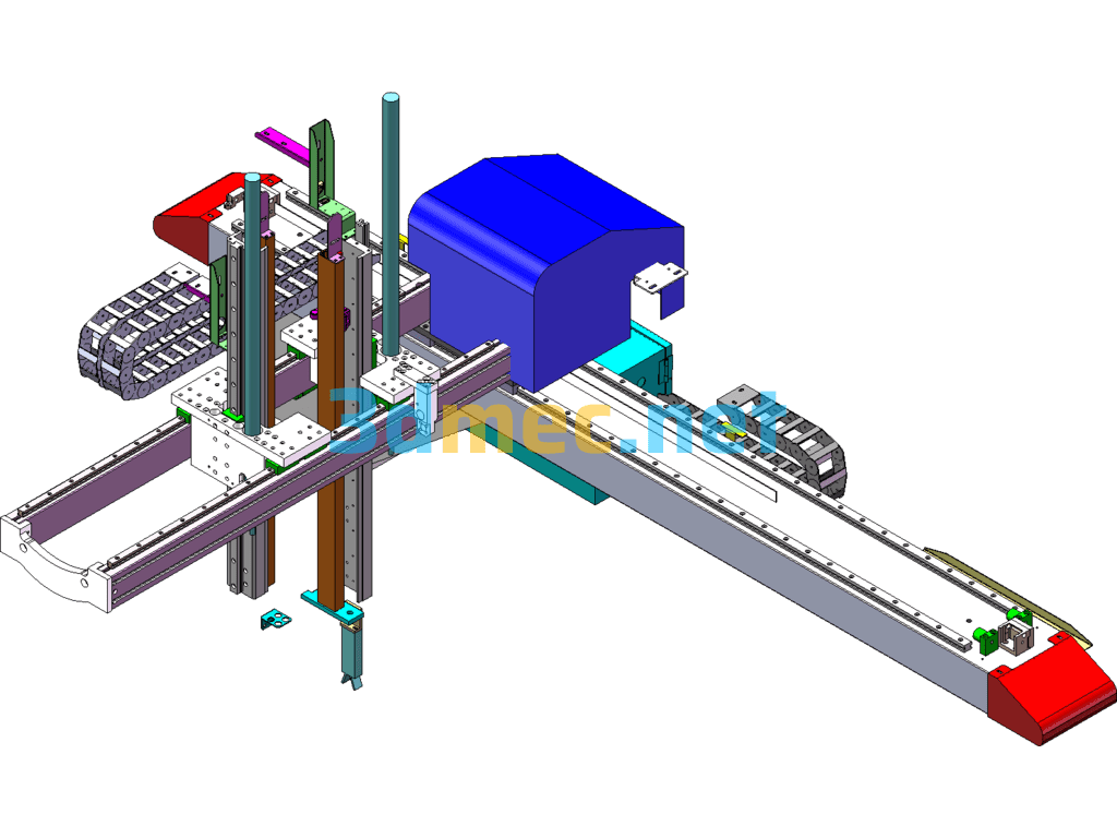 A Large Collection Of Servo Manipulators - 3D Model SolidWorks ProE Free Download