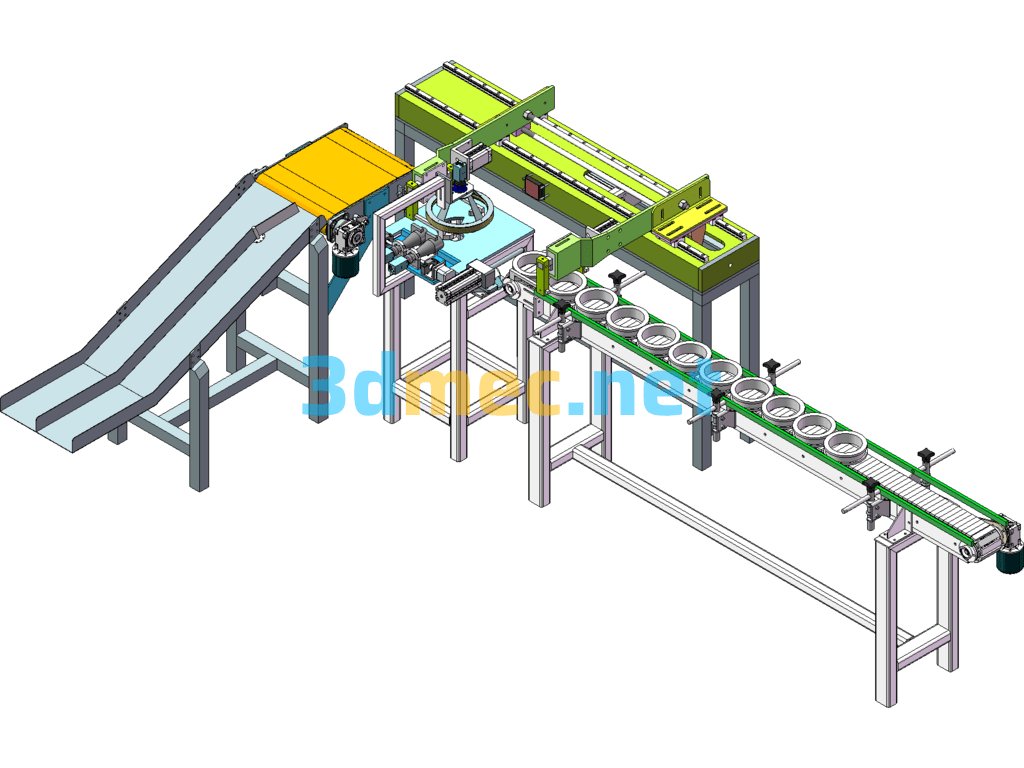 Automatic Testing Machine - 3D Model SolidWorks Free Download