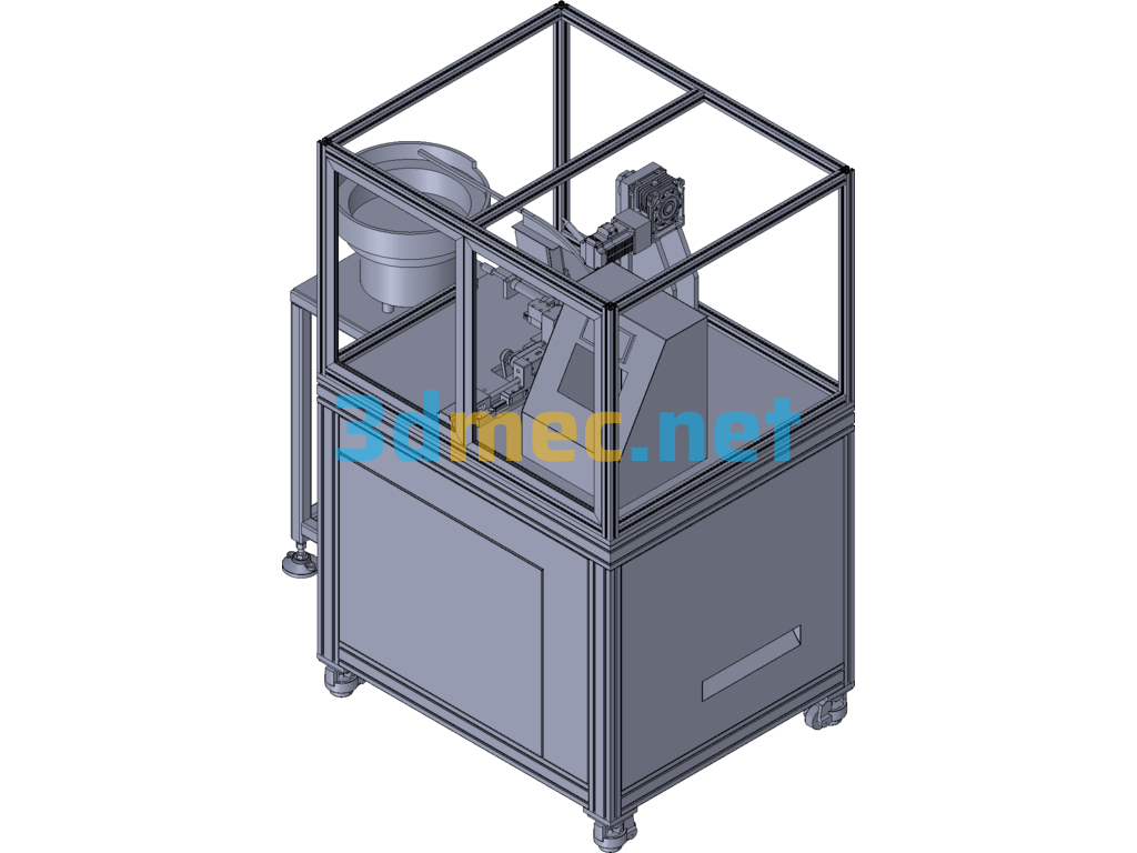 Toy Track Automatic Assembly Machine - 3D Model Exported Free Download