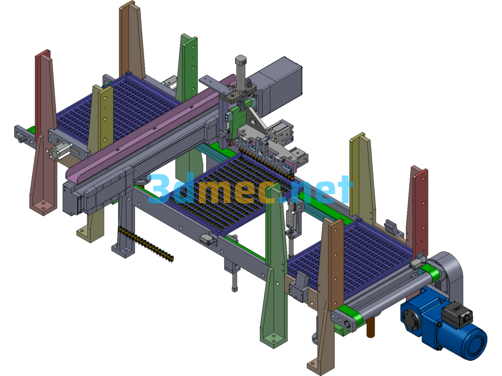 Relay Coil Automatic Feeding Assembly - 3D Model Exported Free Download