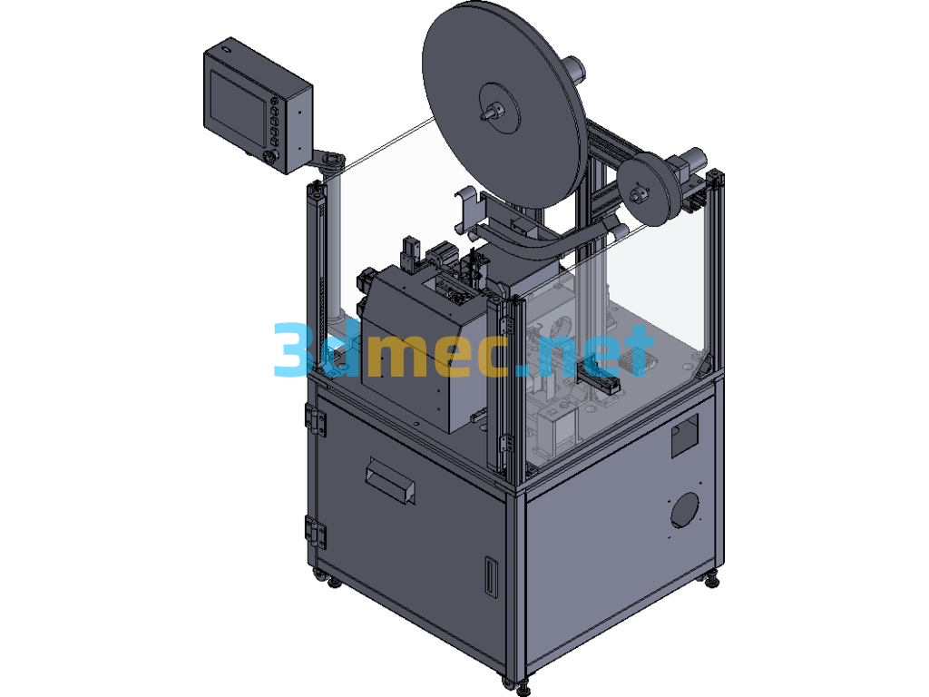 Japanese Technology Automatic Cam Pin Insertion Machine USB TYPE C High-Speed Electronic Cam Pin Insertion Machine - 3D Model Exported Free Download