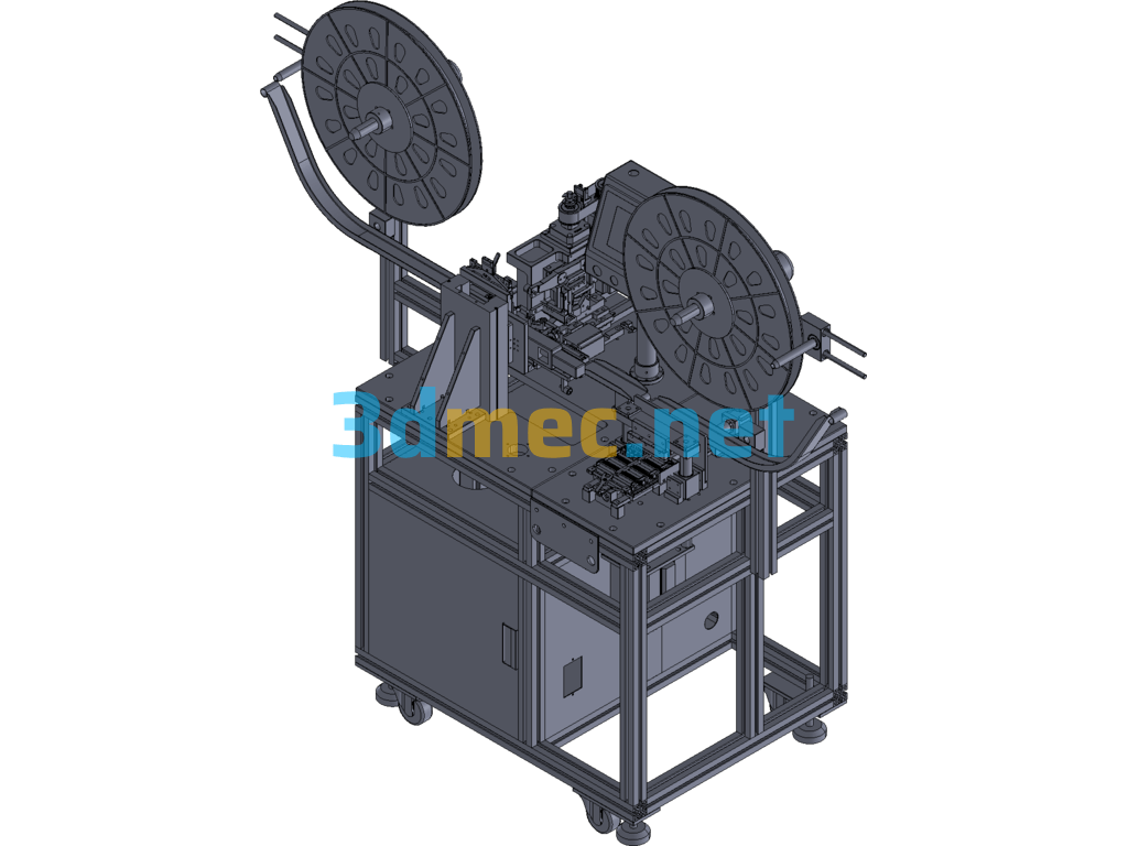 Cam Pin Insertion Machine, Cam PIN Machine - 3D Model Exported Free Download